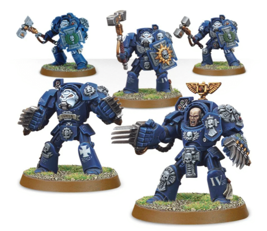 Space Marines Terminator Assault Squad
