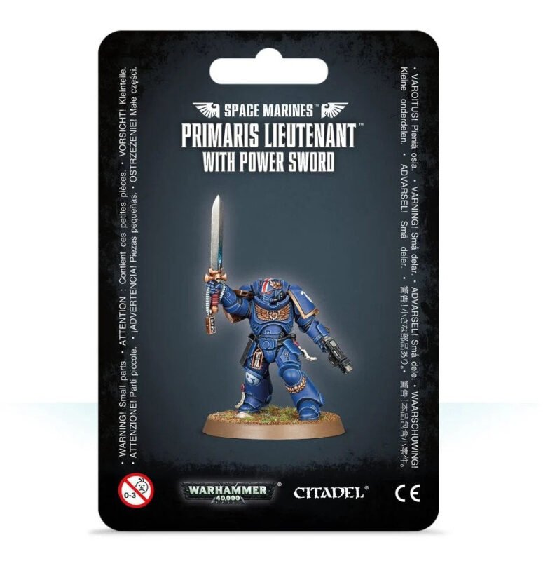 Space Marine Primaris Lieutenant with Power Sword