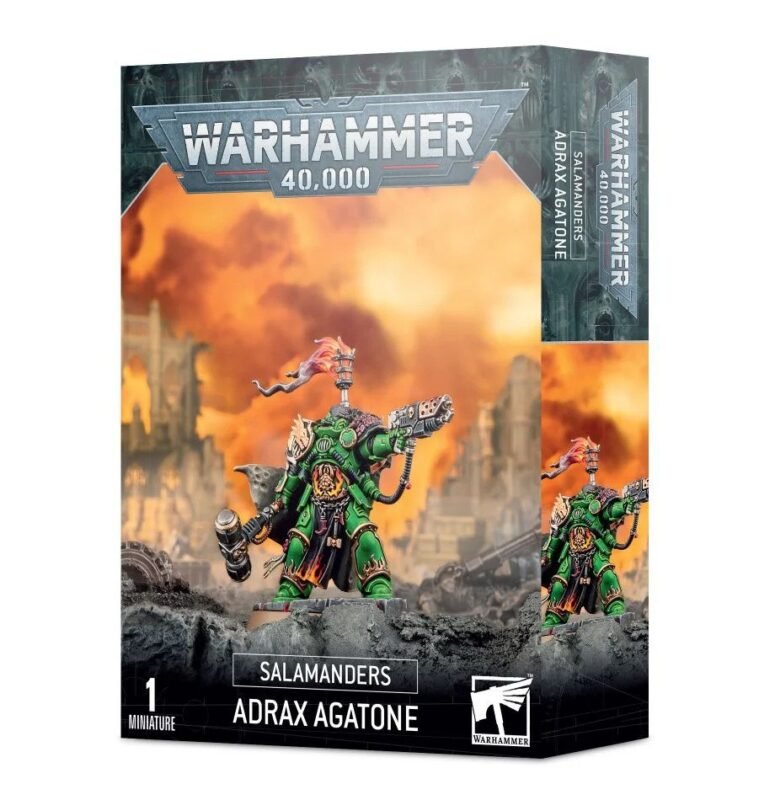 Space Marines - Salamanders Leader - Adrax Agatone