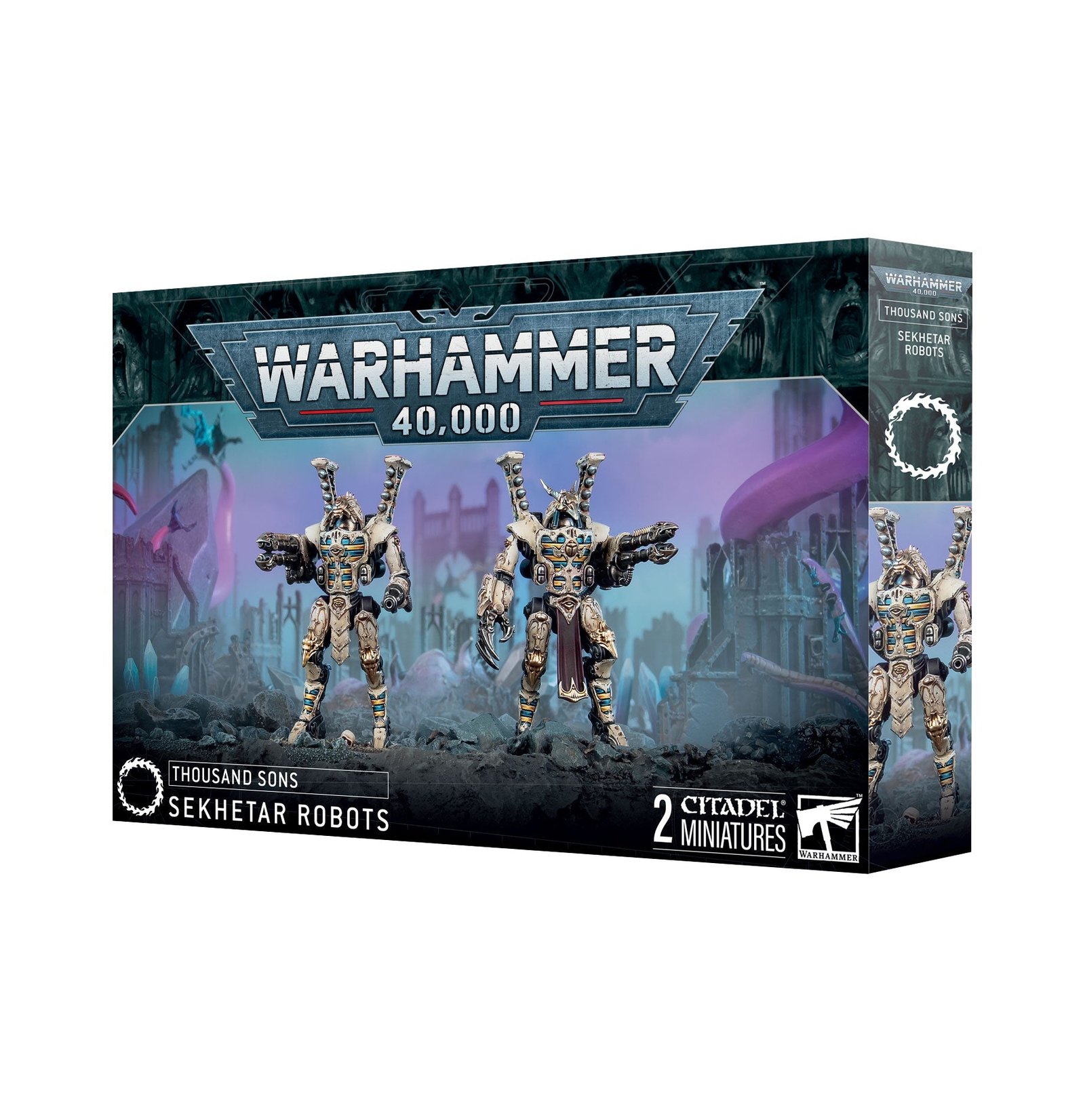 https___trade.games-workshop.com_assets_2025_09_99120102197_ThousandSonsSekhetarRobotsVehicleSquad04 Thousand Sons Sekhetar Robots